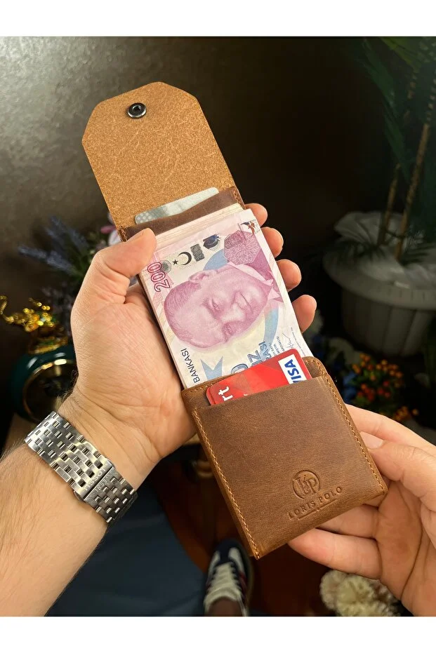Milano Antik Hakiki Unisex Deri Cüzdan 4.8 32 Değerlendirme fotoğraflı yorum iconu